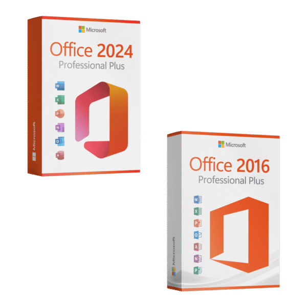 Microsoft Office 2024 Professional Plus + Microsoft Office 2016 Professional Plus für 3 PC