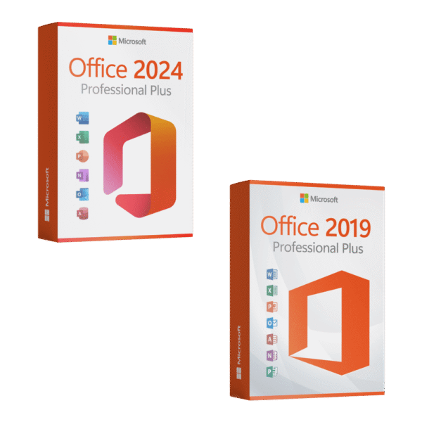 Microsoft Office 2024 Professional Plus + Microsoft Office 2019 Professional Plus für 3 PC