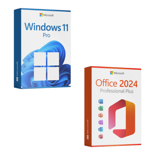 Microsoft Office 2024 Professional Plus + Windows 11 Pro Lizenz für 3 PC